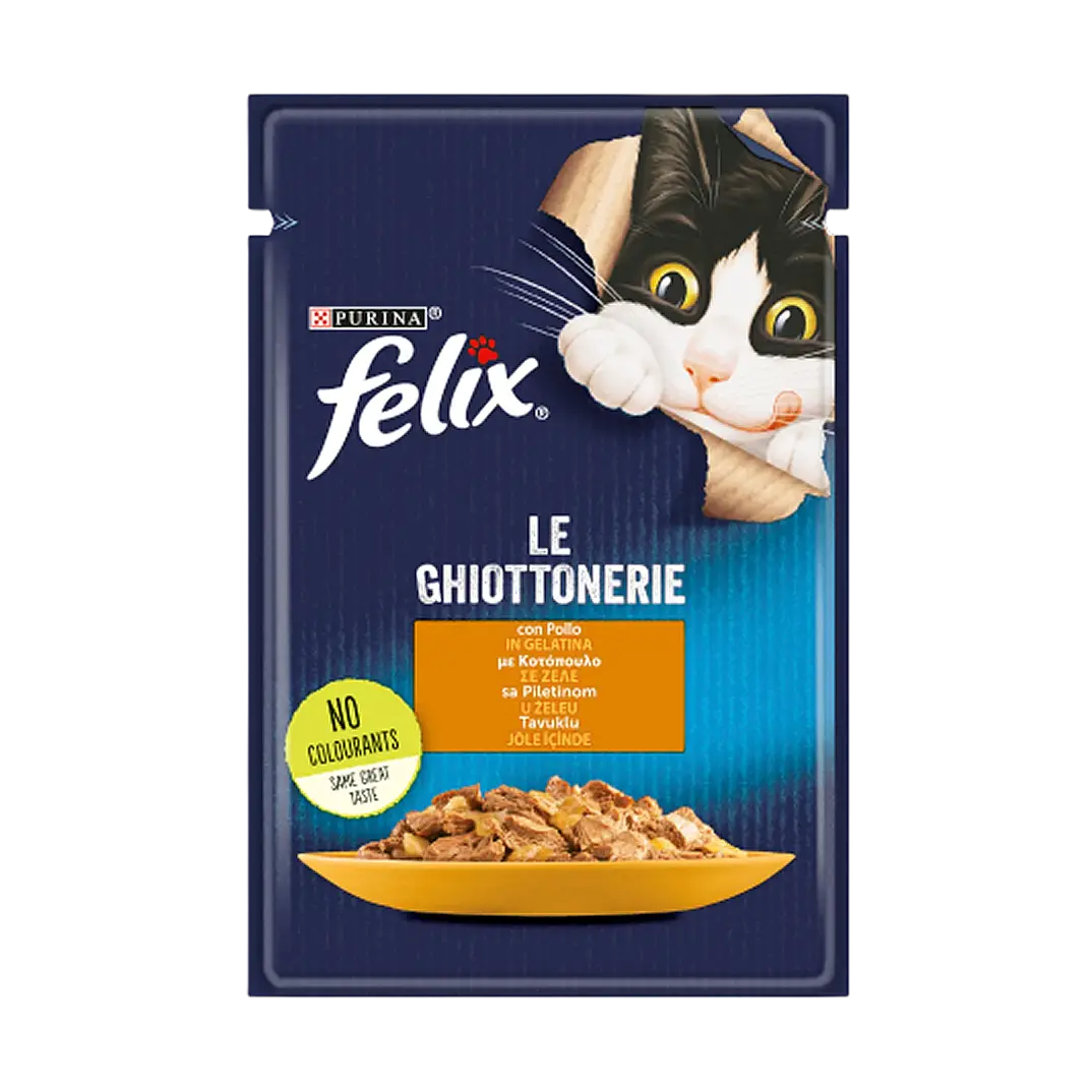 Felix Jöle İçinde Tavuklu Yetişkin Kedi Konservesi 85 gr - 1