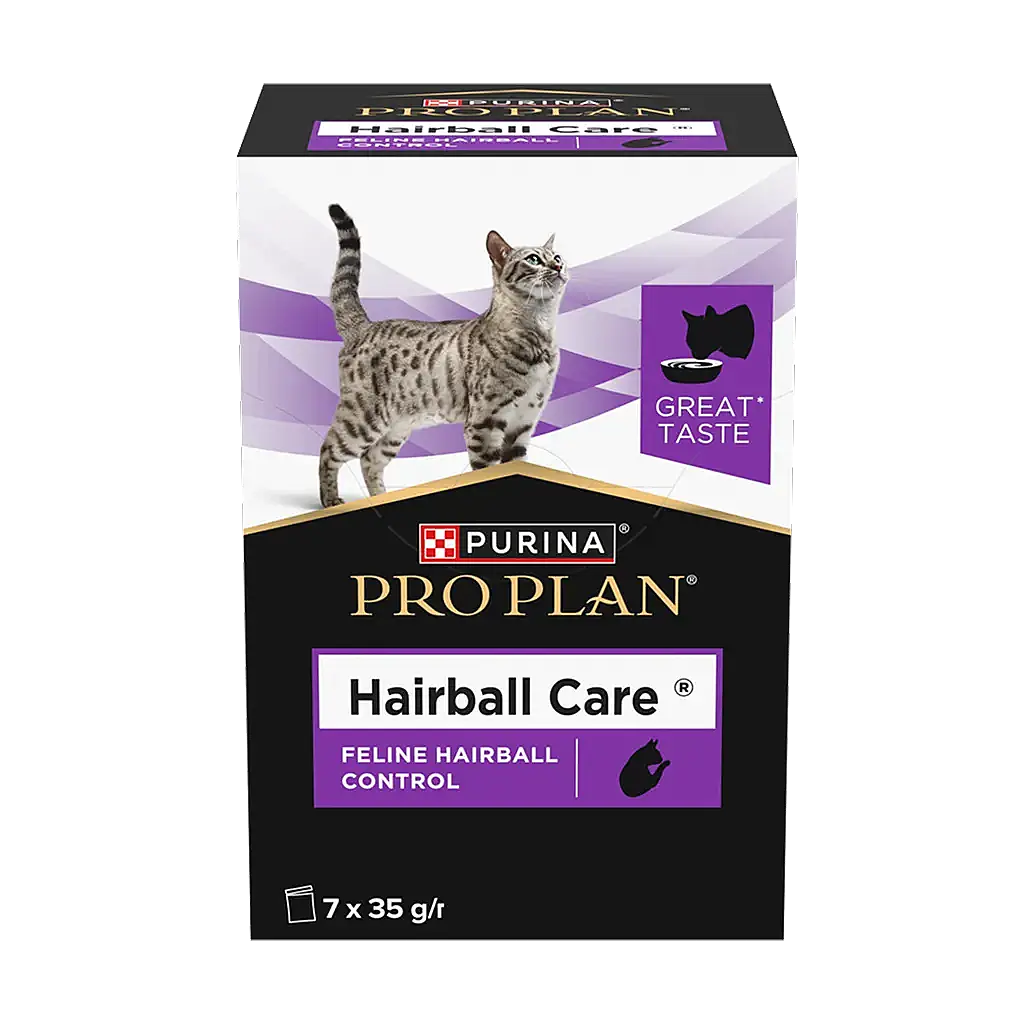 Pro Plan Hairball Care Tüy Yumağı Kontrolü Yetişkin Kedi Konservesi 35 gr 7'li - 1