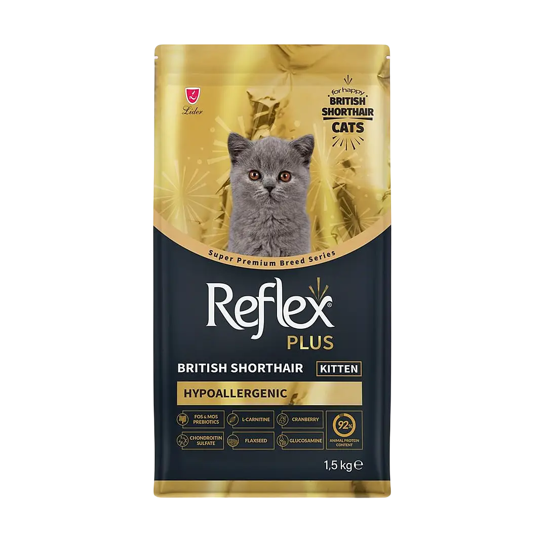 Reflex Plus British Shorthair Yavru Kedi Maması 1.5 kg - 1