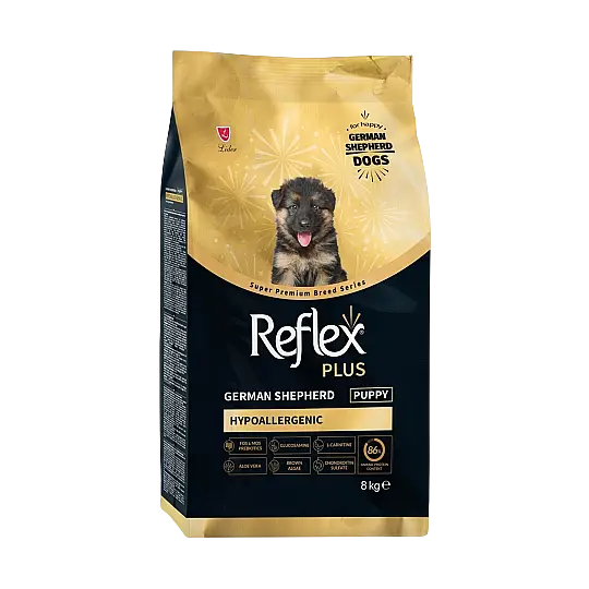 Reflex Plus Hipoalerjenik German Shepherd Yavru Köpek Maması 8 kg