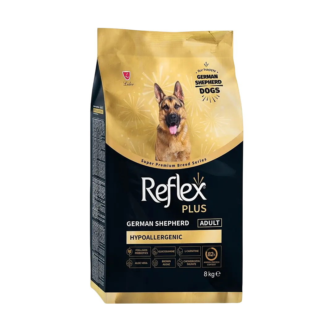 Reflex Plus Hipoalerjenik German Shepherd Yetişkin Köpek Maması 8 kg - 1