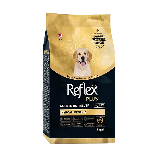 Reflex Plus Hipoalerjenik Golden Retriever Yavru Köpek Maması 8 kg