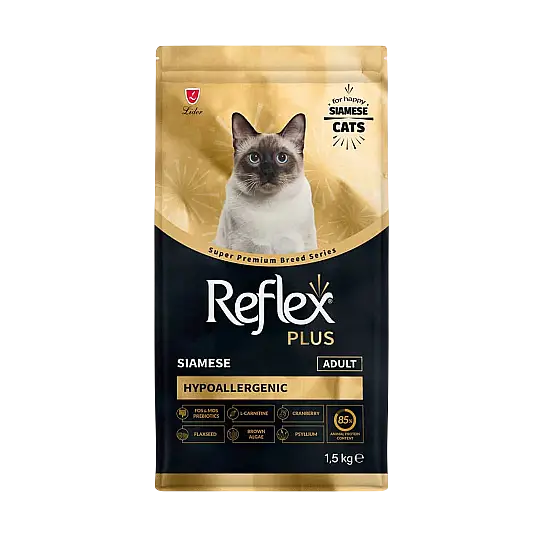 Reflex Plus Hipoalerjenik Siamese Yetişkin Kedi Maması 1,5 kg