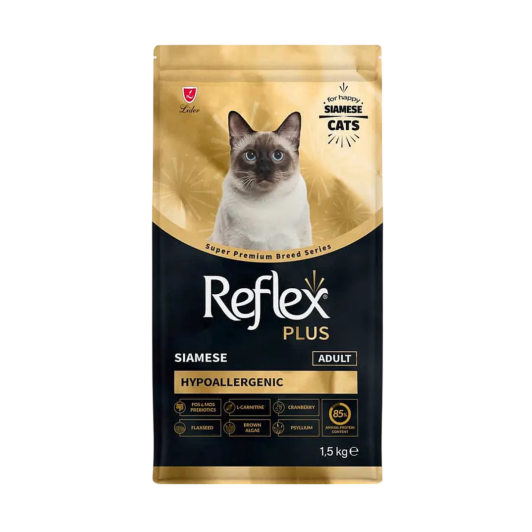 Reflex Plus Hipoalerjenik Siamese Yetişkin Kedi Maması 1,5 kg - 1