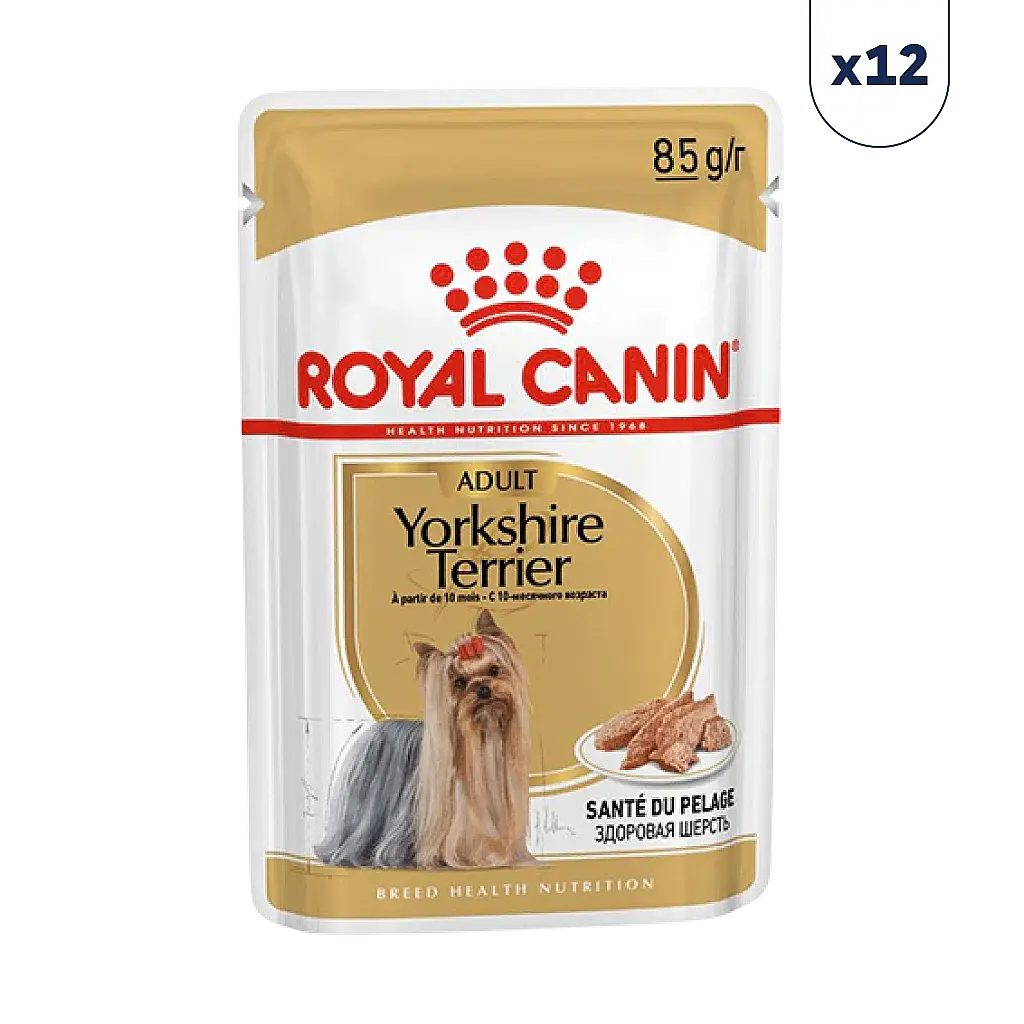 Royal Canin Yorkshire Terrier Yetişkin Köpek Konservesi 85 gr 12'li - 1