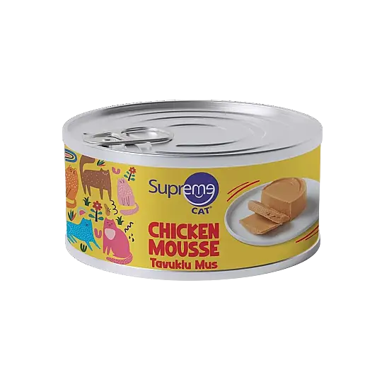 Supreme Cat Tavuklu Püre Kedi Konservesi 85 gr 