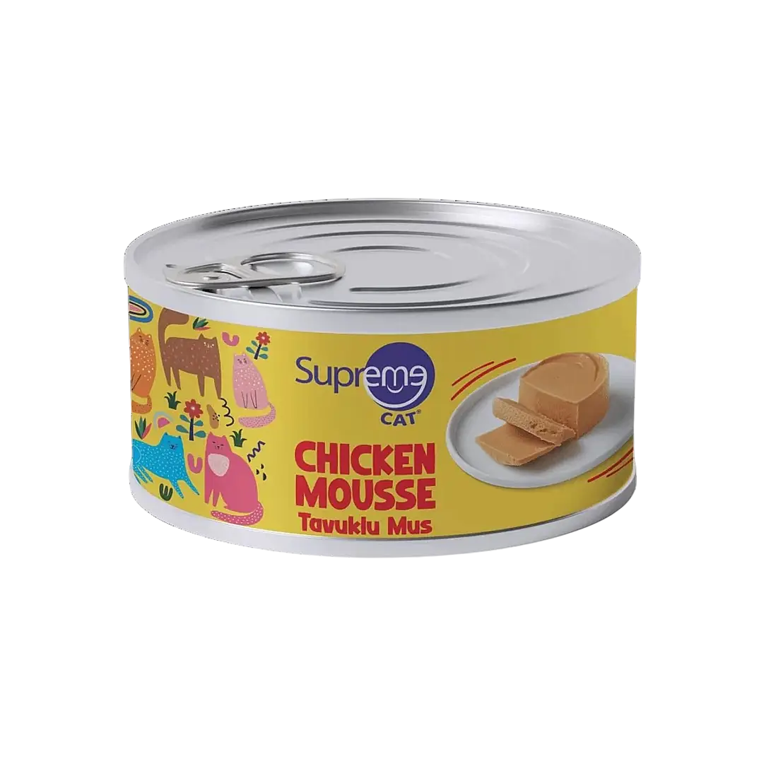 Supreme Cat Tavuklu Püre Kedi Konservesi 85 gr  - 1