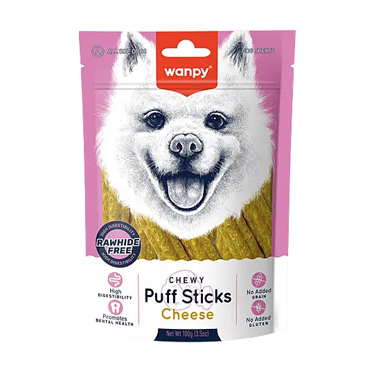 Wanpy Tahılsız Peynirli Köpek Çiğneme Ödülü 100 gr