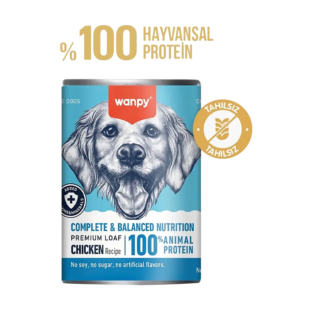 Wanpy Tavuklu Ezme Köpek Konservesi 375 gr - 1